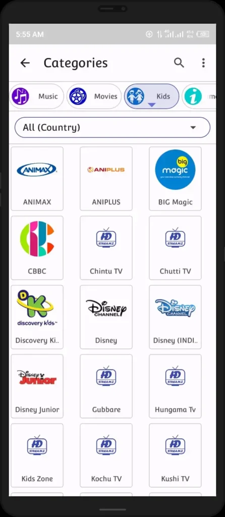 LIVE EVENT CHANNEL